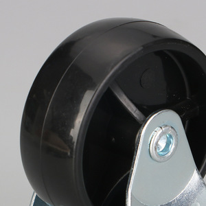 Lightweight PP <b>Caster</b> <b>Wheel</b> Gray Firm Tread Bolt Hole Type Directional For Furniture Applications - Product Image 3