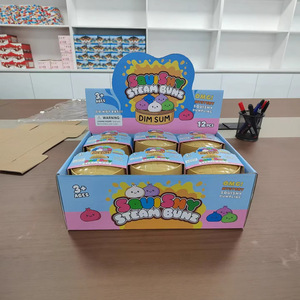 <span class=keywords><strong>Juguete</strong></span> Sensorial Antiestrés Squishy Steam Bunz Mystery Dumpling con <span class=keywords><strong>Caja</strong></span> de Exhibición, Bola Antiestrés Baozi de Color Degradado de Ascenso Lento, Venta al por Mayor - Product Image 2