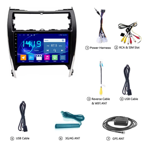 <span class=keywords><strong>Android</strong></span> 12 Stereo mobil untuk Toyota Camry 2012-2017 | Penyimpanan 4GB RAM + 64GB | Navigasi GPS, WiFi, Radio <span class=keywords><strong>Bluetooth</strong></span> - Product Image 6