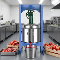 Extracteur Manuel Multifonction Professionnel et Domestique en Acier Inoxydable pour Jus d'Ananas, Miel, Noix de Coco, Grenade, Fruits et Presse à Saindoux
