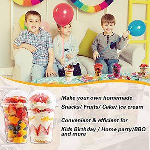 Gobelets en plastique PET jetables avec couvercles 98 mm 12 oz 360 ml transparents pour boba, lait, café, bière, boissons froides, impression personnalisée - Product Image 5