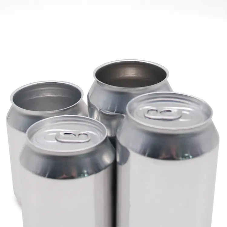 Canette en aluminium scellée OEM pour boissons gazeuses, canette de bière, taille 355ml, personnalisation gratuite, couvercle à ouverture facile, une palette