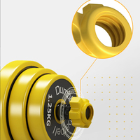 Ensemble d'haltères réglables de 10kg à 20kg pour l'équipement de gymnastique d'exercice musculaire