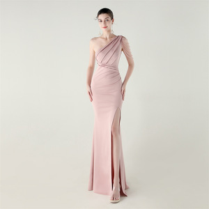 33676 #   Abito <span class=keywords><strong>da</strong></span> Sera Monospalla con Perline, Sexy con Spacco Alto per Cene e Cerimonie - Product Image 5