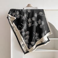 Écharpe en cachemire surdimensionnée pour femme, châle chaud d'hiver, écharpe épaisse en cachemire imprimé, pashmina chaude