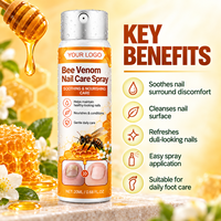 Soin des ongles et des cuticules au venin d'abeille et à l'huile de jojoba pour des ongles sains et éclatants, réparation et apaisement à domicile ou en salon | |   Spray pour le soin de la peau