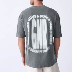 เสื้อยืดผู้ชายลายกราฟิกสไตล์วินเทจ ผ้าฝ้ายแท้ 100% หนานุ่ม ระบายอากาศได้ดี ไซส์ใหญ่พิเศษ เป็นมิตรต่อสิ่งแวดล้อม ขายส่ง - Product Image 1
