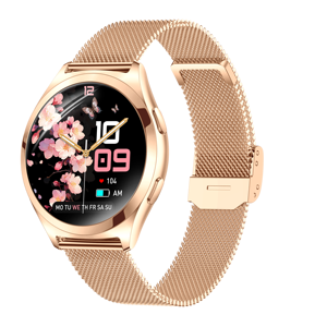 Reloj Inteligente de Lujo para Mujer Y35, Pantalla AMOLED de 1.27 Pulgadas, Llamadas por Bluetooth, Asistente de Voz, Resistente al Agua IP68, Monitor de Ritmo Cardíaco Fitcloudpro - Product Image 1