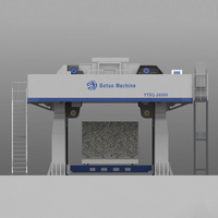 Botuo Nouvelle Tendance Scie à Diamant Ultra Fine pour Blocs de Marbre, Machine de Découpe de Pierre Multi-Fils avec Moteur à Eau 380V 7.5kW