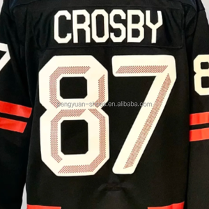 เสื้อเจอร์ซีย์เล่นฮ็อกกี้น้ำแข็งเย็บตะเข็บสีแดง2026แคนาดา - Product Image 4