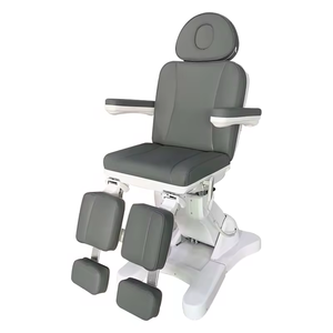 Lettino Estetico Portatile con Funzione Gambe Separate per Terapia di Iniezione Elettrica, Massaggi, Spa, Trattamenti Viso, Tatuaggi e Pedicure - Product Image 3