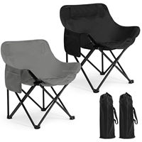 Chaise pliante d'extérieur en tissu Oxford, table et chaise pliantes de camping, tabouret pliant portable de camping, chaise de pêche Moon Chair