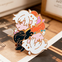 Fabricant de pin's de revers de Kunshan : Pin's en émail personnalisés, broches, badges métalliques en gros, pin's en émail dur personnalisés avec logo, anime et dessin animé