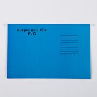 Carpeta de Archivo Colgante de Papel Personalizada al por Mayor, Tamaño A4/FC, con Área para Etiquetas, para una Gestión Eficiente de Documentos