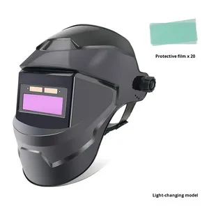 Casco <span class=keywords><strong>de</strong></span> Soldadura Automático con Oscurecimiento Automático, Casco Protector Ligero con Energía Solar para Soldadura por Arco <span class=keywords><strong>de</strong></span> Argón - Product Image 1