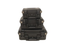 Étui de transport portable en plastique rigide noir, étanche IP67, avec poignée durable pour le rangement d'outils et d'équipements photo 5003