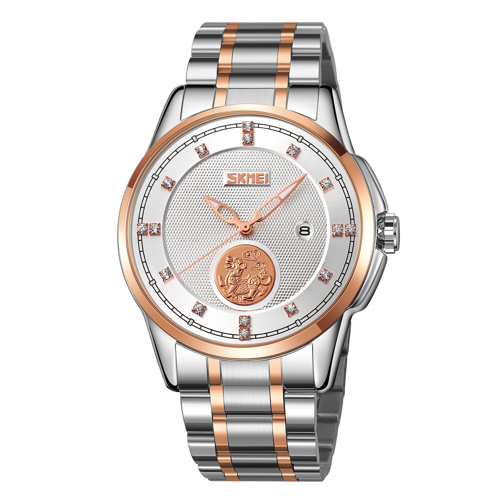 Silver/rose gold-silver