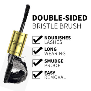 Máscara de Pestañas Personalizada, Natural, Resistente al Agua, Delgada, Rizada, Estilo <span class=keywords><strong>Anime</strong></span>, Negra, Espesa, con Fibra Rizada, Juego de Máscaras de Pestañas, Crema para Pestañas - Product Image 3