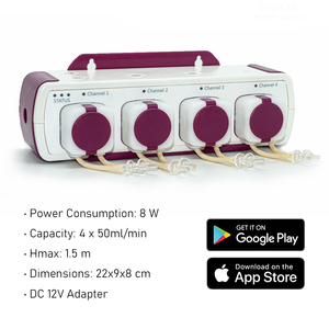 Jebao Jecod-Bomba Dosificadora de Agua Salada para Acuario, Dispositivo Automático Inteligente con WiFi de 12V, 12V CC, Compatible con Arrecife de Coral Marino - Product Image 3