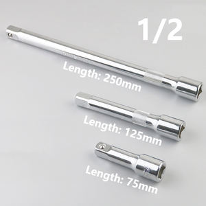 1/4 “3/8” 1/<span class=keywords><strong>2</strong></span> “套筒棘轮扳手加长杆50/75/100/125/150/250毫米长杆转向套筒连杆附件 - Product Image 5