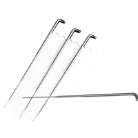 Aiguilles de feutrage triangulaires en tissu non tissé
