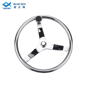 Volante <span class=keywords><strong>de</strong></span> Barco <span class=keywords><strong>de</strong></span> Acero Inoxidable <span class=keywords><strong>de</strong></span> 3.5 Pulgadas, Accesorio <span class=keywords><strong>de</strong></span> Control Hidráulico Marino - Product Image 1