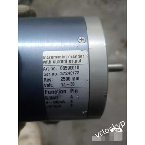 เครื่องเข้ารหัสการหมุน Leine Linde 08590010 25rpm 4-20mA มือสอง - Product Image 4