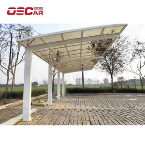 6X3M Étanche En Aluminium Garage Carport Préfabriqué Voiture Parking Abri Unique Pente En Plein Air Maison D'affaires En Aluminium Carport - Product Image 1