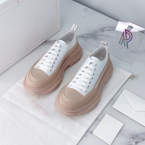 Wholesale Customizable Hot-selling Fashionable Thick-soled Lightweight Women's <b>Canvas</b> Shoes Spring Autumn Comfortable Non-slip - Product Image 1