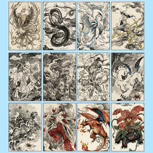 MS Promotion Exceptionnelle : Autocollants d'Art Rares Dessinés à la Main sur Carte de Collection Pokémon, Style Manga, pour Classeur, Jeux de Cartes Mega Dream - Product Image 2