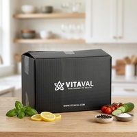 Cajas de Envío Personalizadas para Vitaminas, Impresión a Color, Doble Cara, Paquete para Botellas de Suplementos, Cajas de Cartón Corrugado