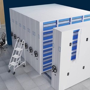 Estanterías Móviles Xindalong de 6 Niveles, Sistema de Almacenamiento Inteligente Eléctrico para Documentos de Oficina y Hospital - Product Image 1