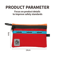 Kit de survie tactique, équipement de premiers secours d'urgence pour le camping et la randonnée, sac de survie SOS, fournitures médicales d'urgence, entraînement