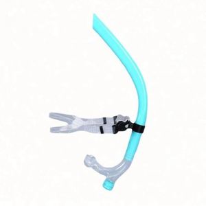 Manufacturer Supply Adult Children Breathing Tube Snorkel <b>Liquid</b> <b>Silicone</b> Detachable Anti-choking Professional Swimming Training - Product Image 1