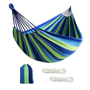 <span class=keywords><strong>Hamac</strong></span> de camping suspendu en <span class=keywords><strong>toile</strong></span> de nylon de haute qualité, léger, robuste, portable, capacité de charge de 200 kg, pour l'extérieur - Product Image 1