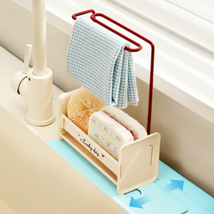 <span class=keywords><strong>Porta</strong></span> <span class=keywords><strong>strofinacci</strong></span> da <span class=keywords><strong>cucina</strong></span> per asciugamani, <span class=keywords><strong>porta</strong></span> spugne da lavello, mensola portaoggetti, organizer per <span class=keywords><strong>cucina</strong></span> e bagno - Product Image 4