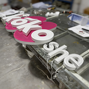 Enseigne Lumineuse Personnalisée en Acrylique 3D Stéréoscopique pour Magasin <span class=keywords><strong>de</strong></span> Thé au Lait et Café – Style Célébrité Internet - Product Image 5