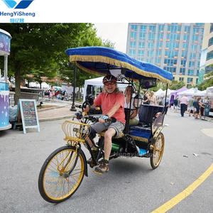 OEM Customized Electric <b>Pedicab</b> Rickshaw Three Wheels Cargo Trike Adult Passenger Tricycle - Product Image 2
