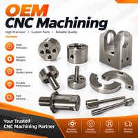 Composants de robots usinés par CNC et pièces de quincaillerie de tour, usinage de pièces non standard en aluminium avec traitement de surface par anodisation