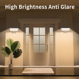 Hiện đại màu đen cảm biến chuyển động tường sconce nhỏ bên ngoài pin Powered ánh sáng ngoài trời di động không dây KHÁCH SẠN năng lượng mặt trời đèn tường - Product Image 3