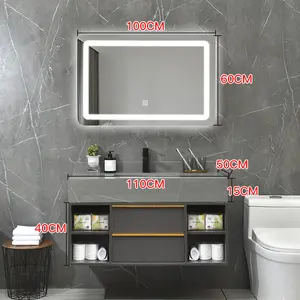 AZ016-110 мебель для ванной комнаты Роскошные шкафы для ванной комнаты высокого класса туалетные столики для ванных комнат
