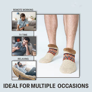 <span class=keywords><strong>2026</strong></span> सर्दियों के शेरपा फजी बिस्तर मोटी थोक स्लाइपर नरम होम फ्फी इनडोर गैर-पर्ची थर्मल कार्बनिक गर्म सॉक - Product Image 4