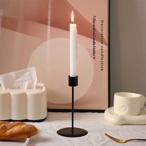 Nordic Handmade Light Luxury Style Candlestick Ornaments Retro Candlelight Dinner Props Simple Home Romantic <strong>Table</strong> Decoration - Product Image 3