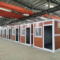 Maison en conteneur pliable Z à installation rapide de 20 pieds, minuscule dortoir temporaire mobile pliable préfabriqué pour le bureau