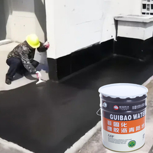 Revêtement d'étanchéité noir en bitume liquide caoutchouté non durcissant pour toitures en béton, format bulles, pour carrelage extérieur et salle de bain - Product Image 4