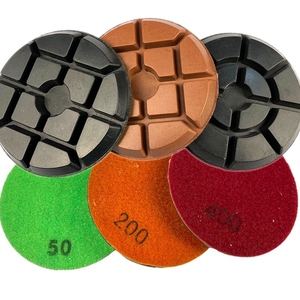 SANG Tampon de polissage en cuivre rond de <span class=keywords><strong>3</strong></span> pouces à effet de polissage excellent, résistant à l'usure, pour le polissage des sols en béton - Product Image 2