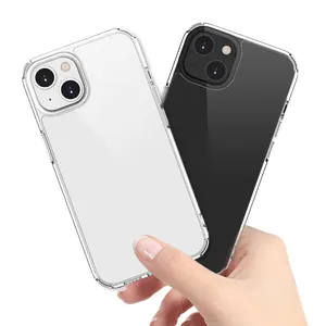 Iphone 14 vaka şeffaf 1.5mm satıcı çakmak Anti şok telefon Iphone kılıfları 11 12 13 Pro Max