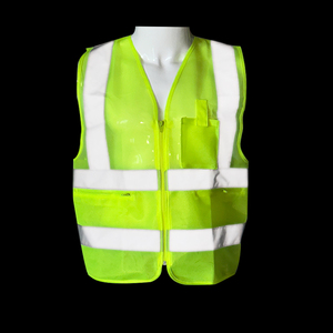 Chaleco de Seguridad Reflectante de Alta Visibilidad con Cierre Frontal y Tiras Reflectantes para Trabajos al Aire Libre, CITICITY Venta al Por Mayor, Corea - Product Image 4