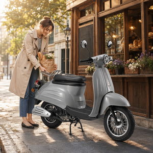 Motocicleta Deportiva de <span class=keywords><strong>50cc</strong></span> con Transmisión Continuamente Variable, Arranque Eléctrico BOSCH y Motor de Alta Calidad - Product Image 1