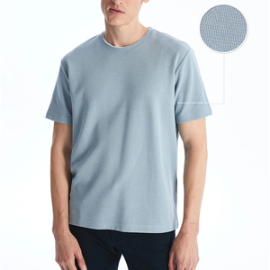 Minimalist Solid 100 Percent Cotton Mens T Shirt No Logo Clean Finish <b>Neutral</b> Tones Custom Embroidery Screen <b>Print</b> Ready Private - Product Image 4